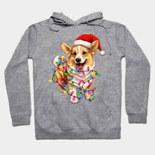 Christmas Pembroke Welsh Corgi Hoodie